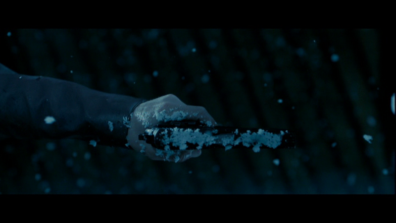 For some reason I remember this shot firing the bullet... but that happens in another shot.. but thats because there was a shot of it being fired as such in the trailer....